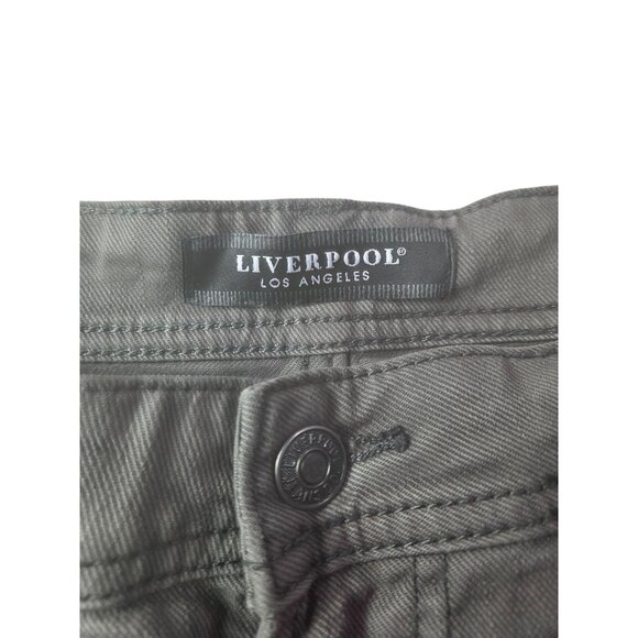 Liverpool Relaxed Straight Fit Mens Jeans 36x30 Gunmetal*Denim* Casual Pants*NWT - Picture 12 of 16